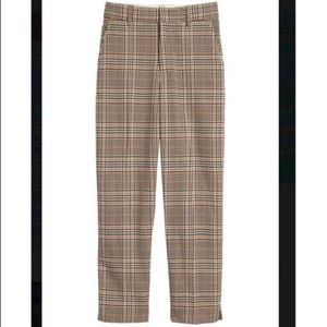 H&M Checkered Plaid Pants US 8